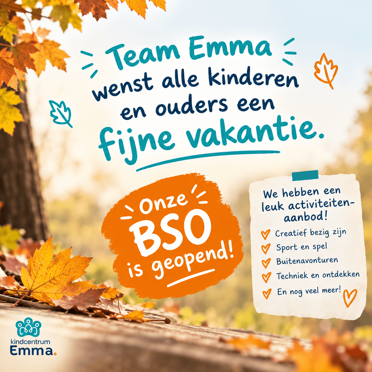 Fijne vakantie